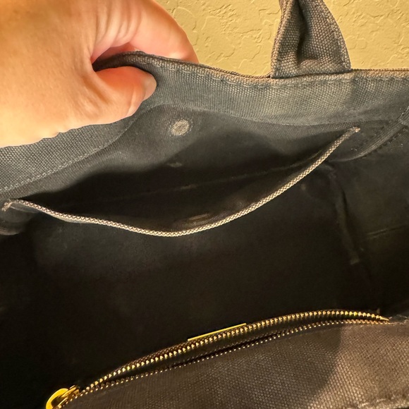 Prada Canapa small tote w/unbranded crossbody strap - Picture 9 of 15